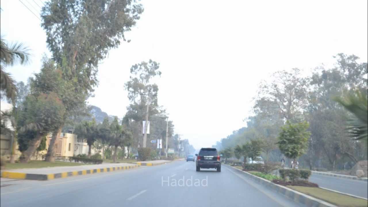 Time lapse from Agriculture University to Susan road, Faisalabad