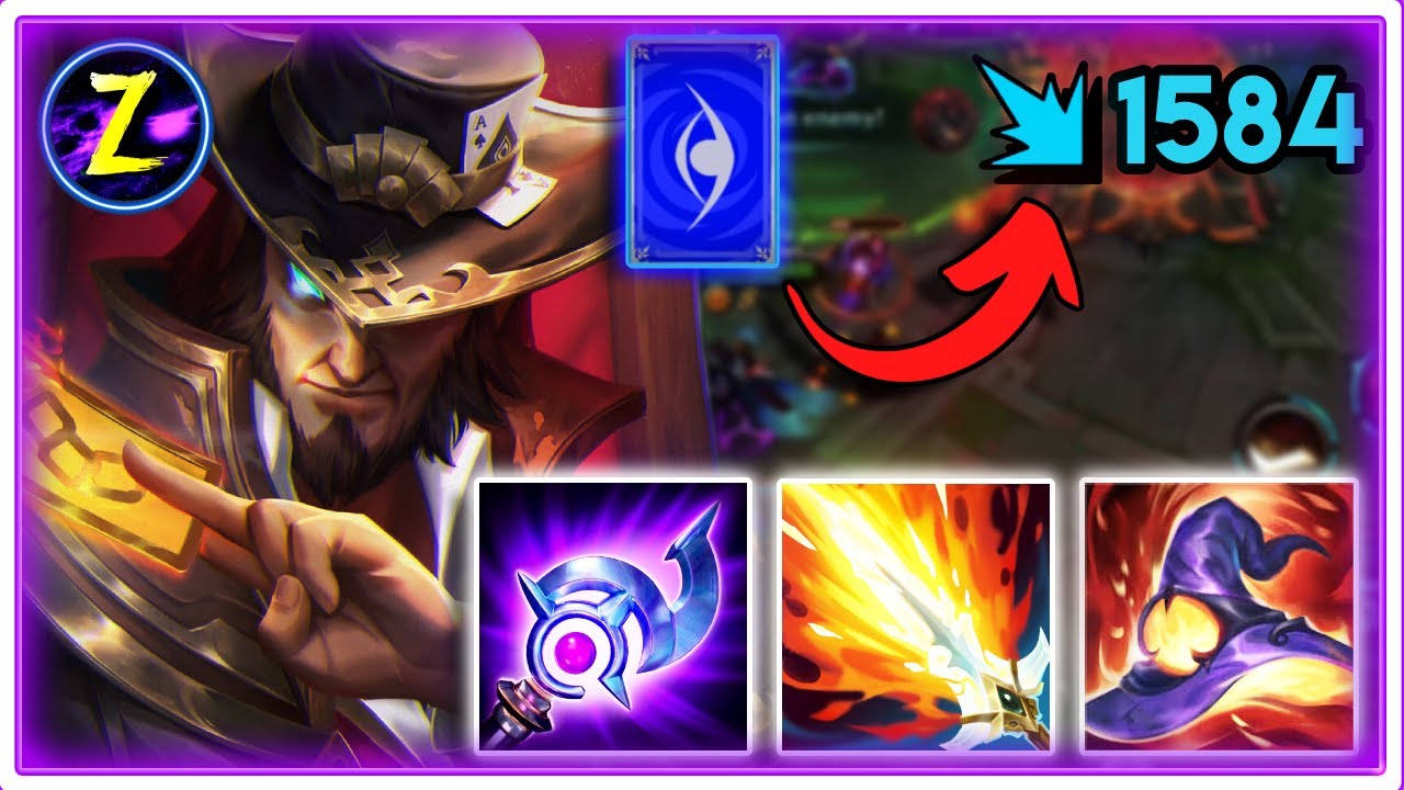 Wild Rift 🔶TWISTED FATE MID CAN ONESHOT IN CHALLENGER! (1K DAMAGE/2SEC) - Commentary Gameplay