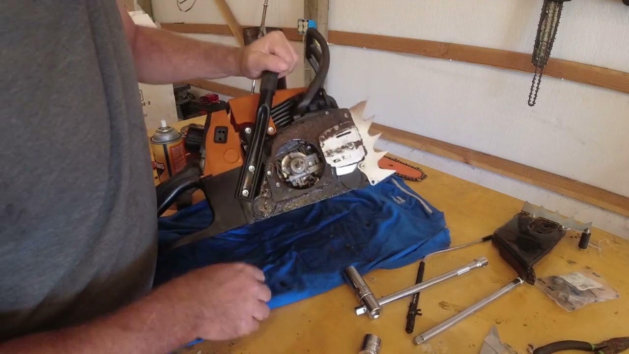ms660 high output oil pump install how to