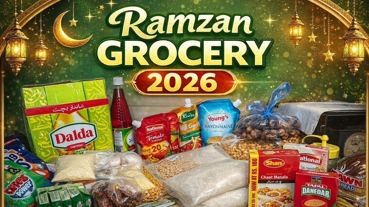 Ramzan Grocery Shopping 2026 | Ramzan Ki Tayari | Desi Life Studio by Sehar
