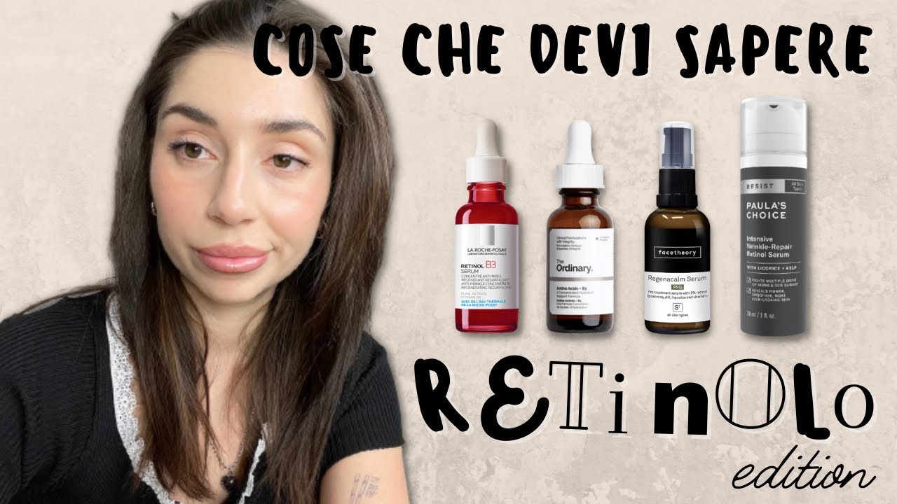 IL RETINOLO INVECCHIA LA PELLE NON USATELO!!