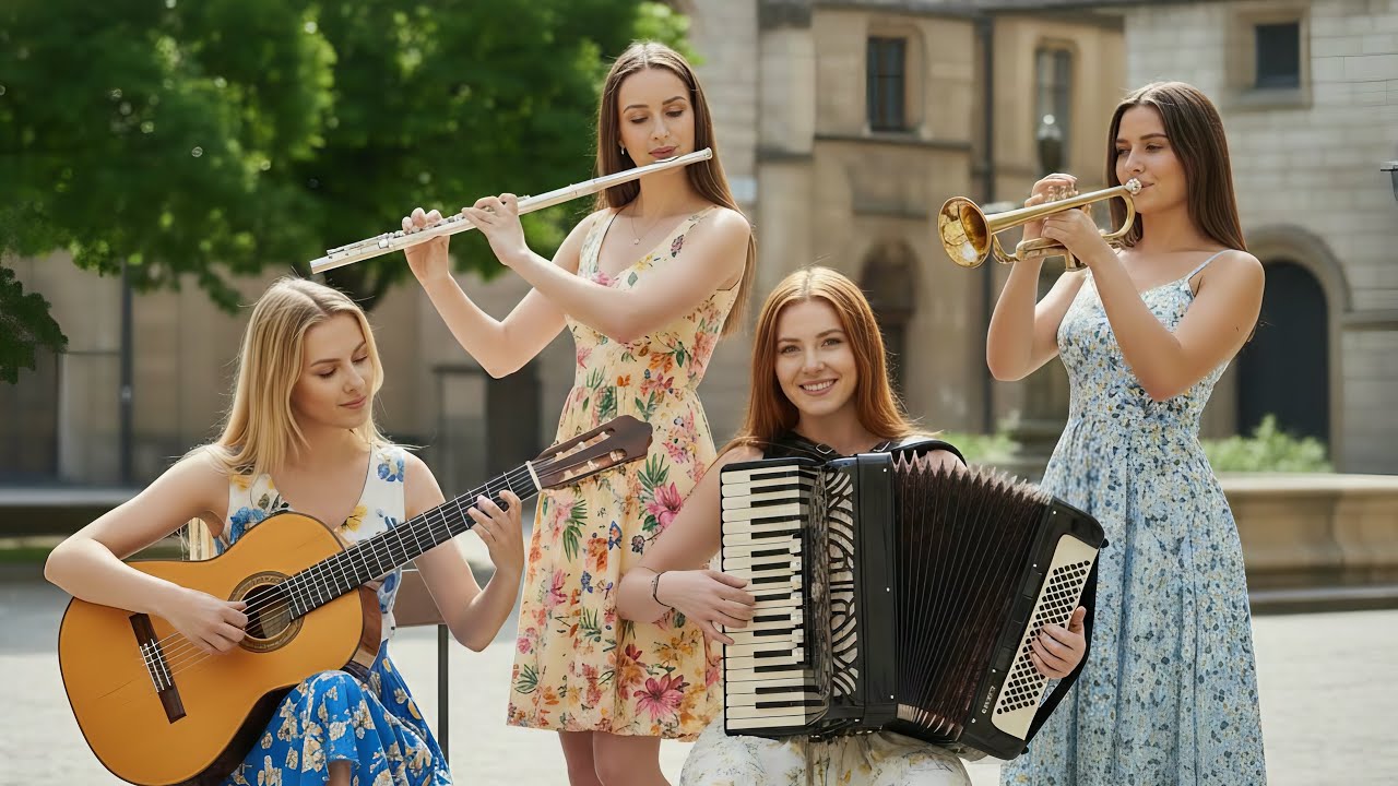 Instant Relaxing 🍒 Imperial Symphony of Elegance | Grand Flamenco Guitar, Trumpet, Accordion & Flute