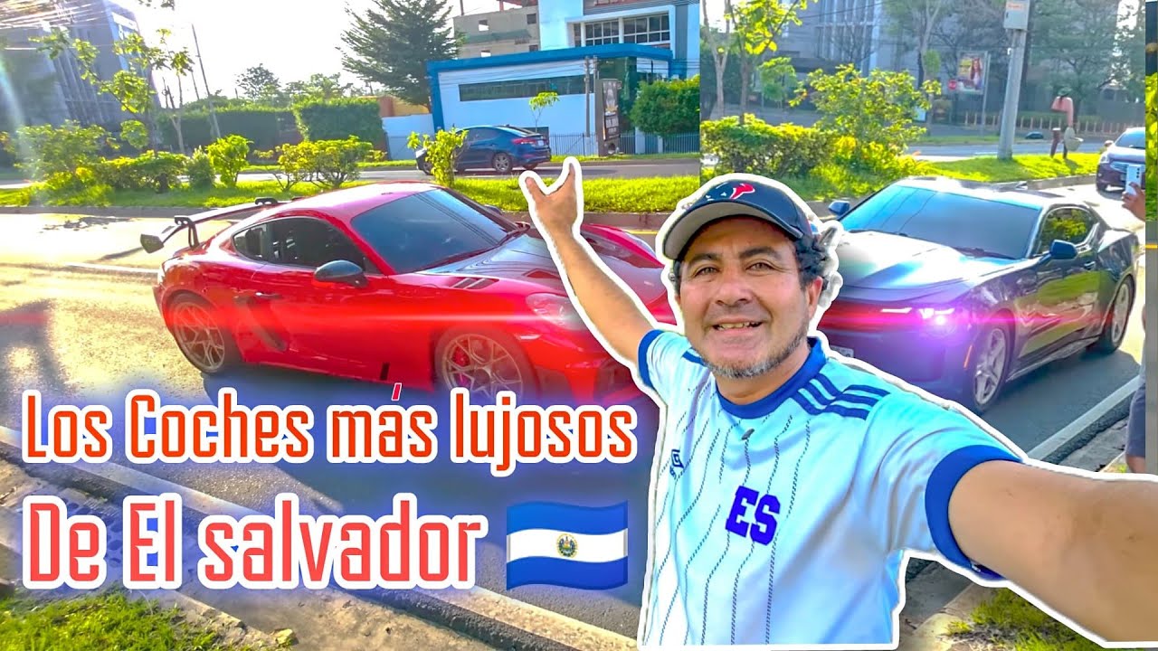 La Santa Elena, Zona De Los Ricos En EL SALVADOR, Aquí Pasan Exibiendo Sus Vehículos de Lujo.