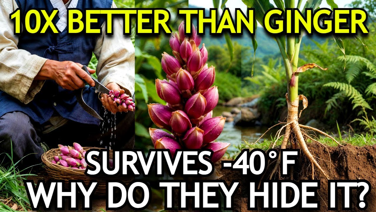 Better Than Ginger  Cold Hardy Varieties, Easier Growing, Better Yields  That's Why They Buried It