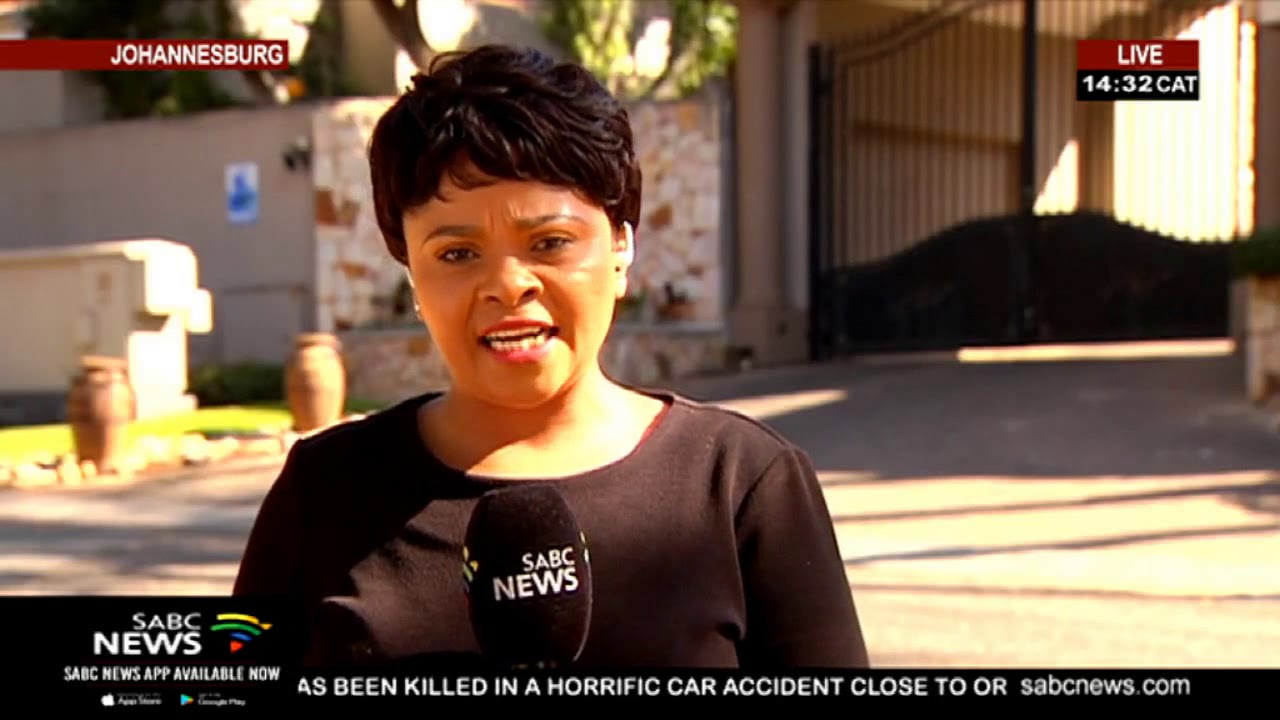 The mood at Gavin Watson's home: Chriselda Lewis