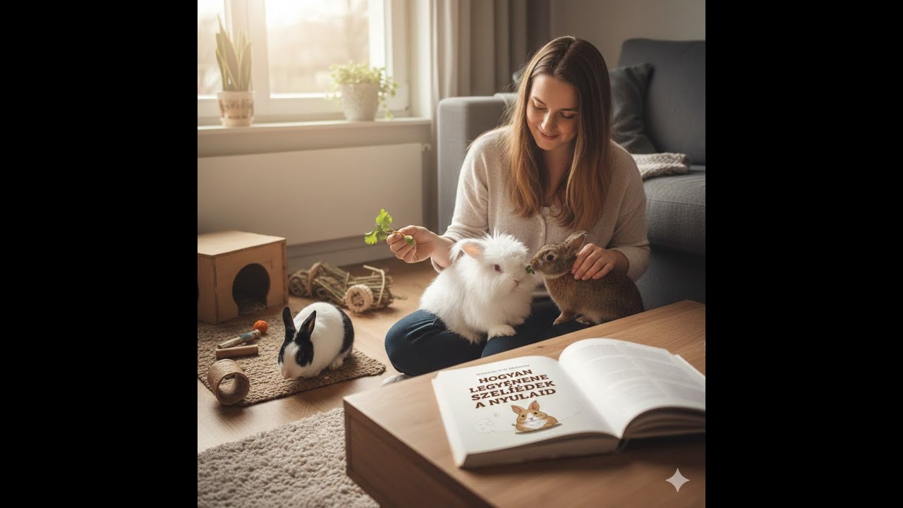 Hogyan tedd kezessé a nyulaidat?Pár gyakorlati jó tanács!