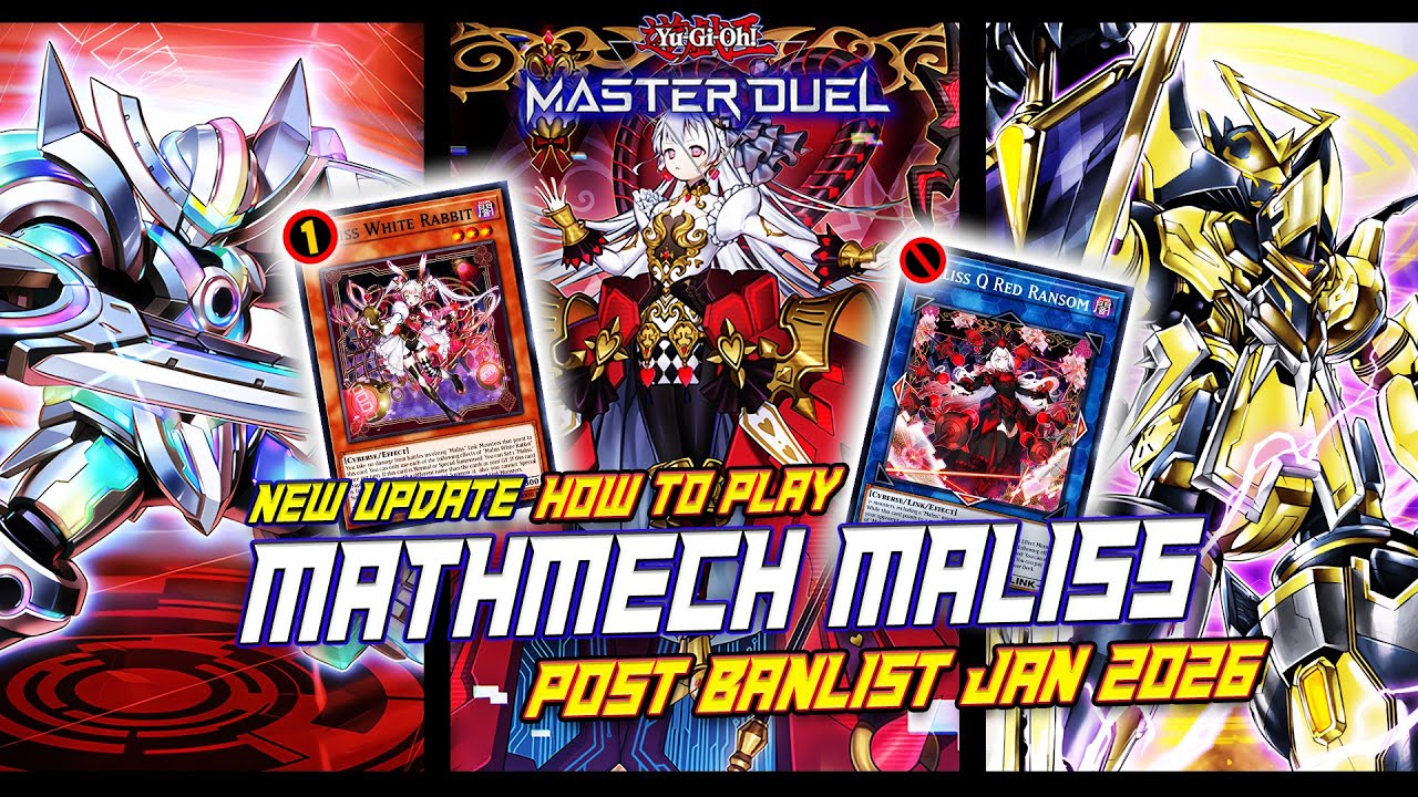 MASTER DUEL - POST BANLIST 2026! RIP MALISS? I DON'T THINK SO - MALISS MATHMECH DECK