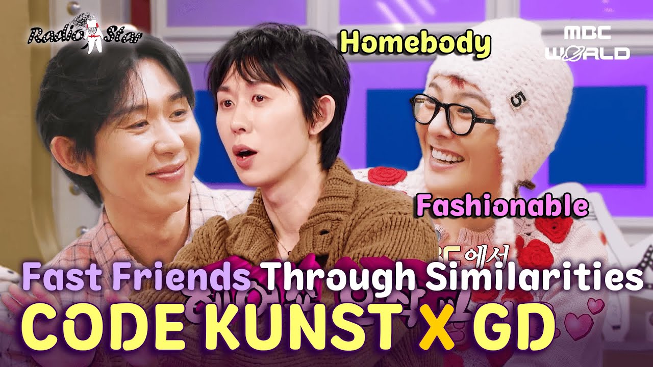 [SUB] Code Kunst & GD: Two Alike Souls Connected by Their Hairstylist! 