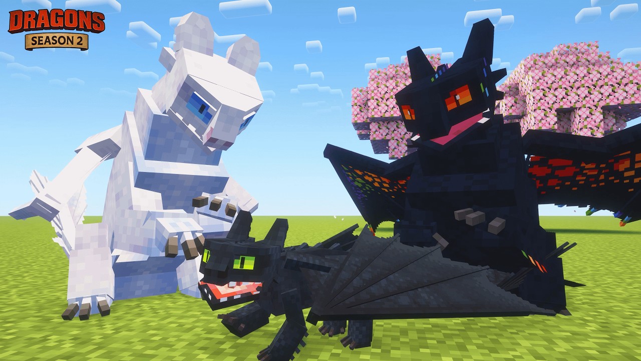 The NEW Dragon Family - How to Train Your Dragon