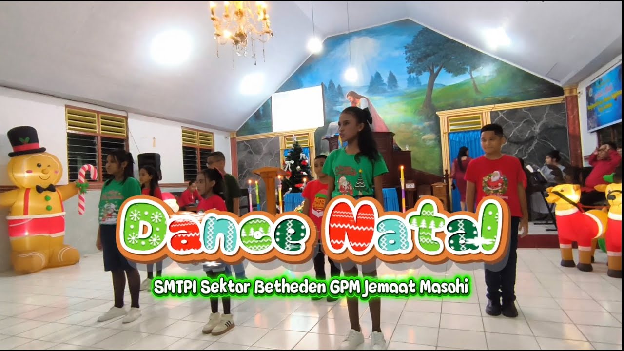 Dance Natal | Perayaan Natal 2025 | Sektor Betheden GPM Jemaat Masohi
