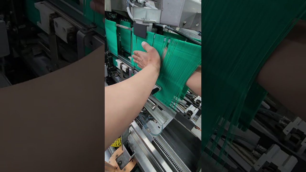 Work Staubli delta 100 auto drawing machine