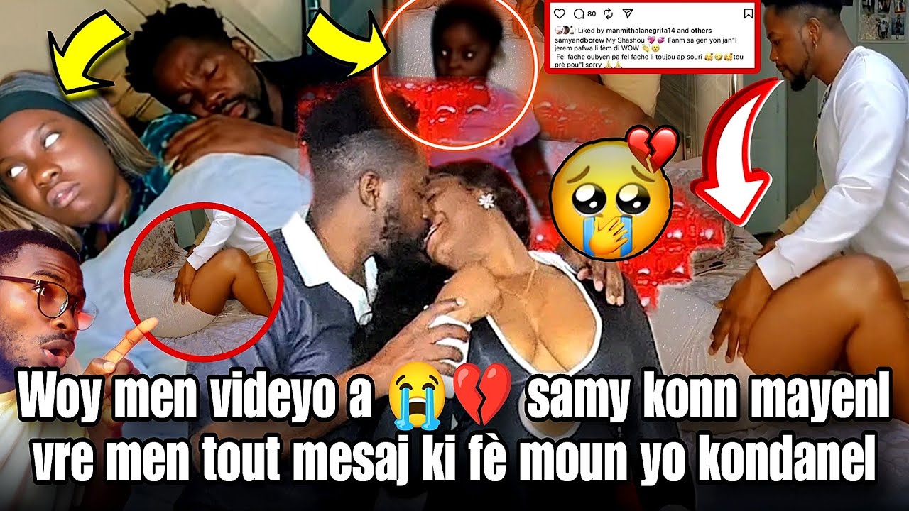 Woy men videyo a 😭💔 samy konn mayenl vre men tout mesaj ki fè moun yo kondane Samy pè jojo pale 