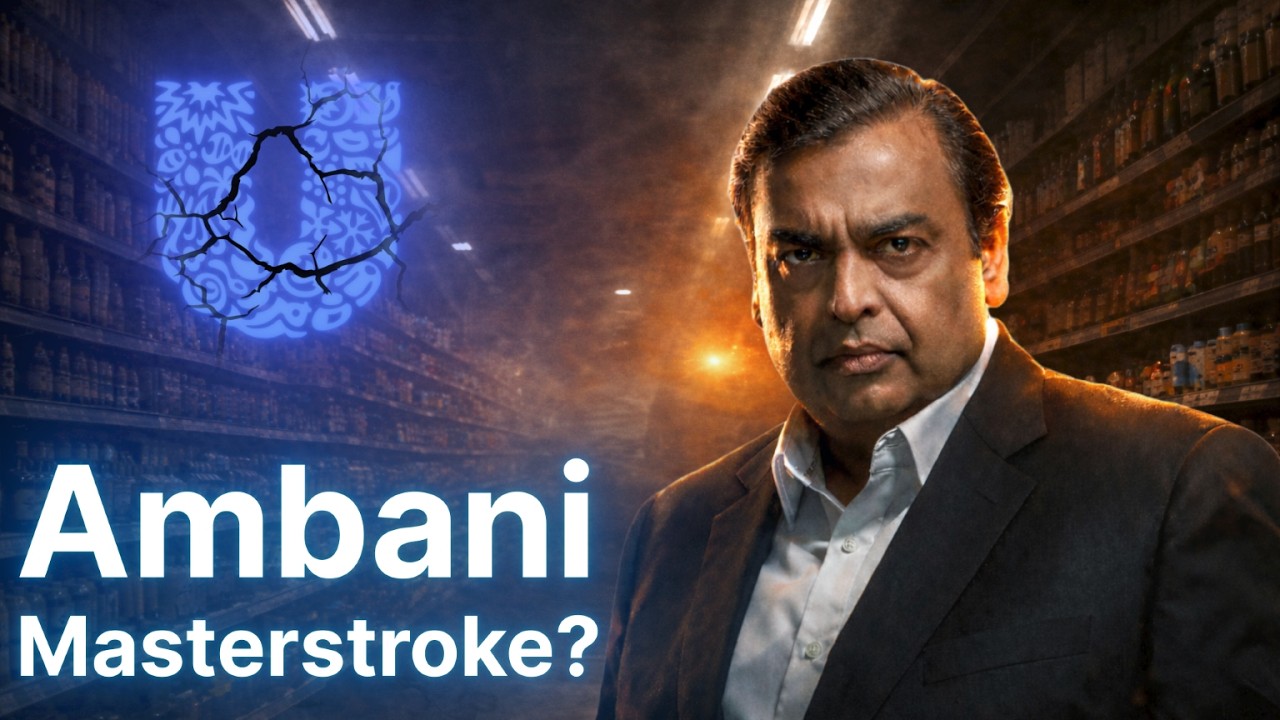 Ambani's ₹1,00,000 Crore Bet That will Destroy 90 Year-old Giant HUL in Just 90 Days.