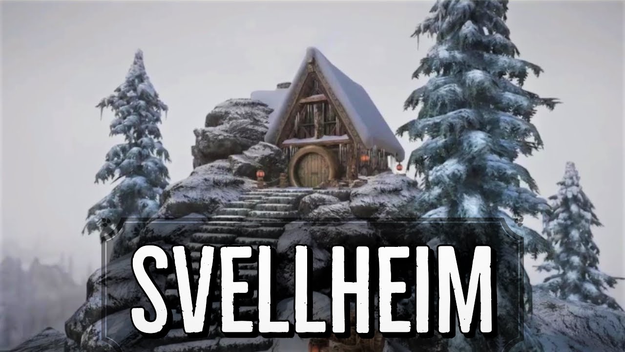 Skyrim SE Mods: Svellheim Player Home | House Mod