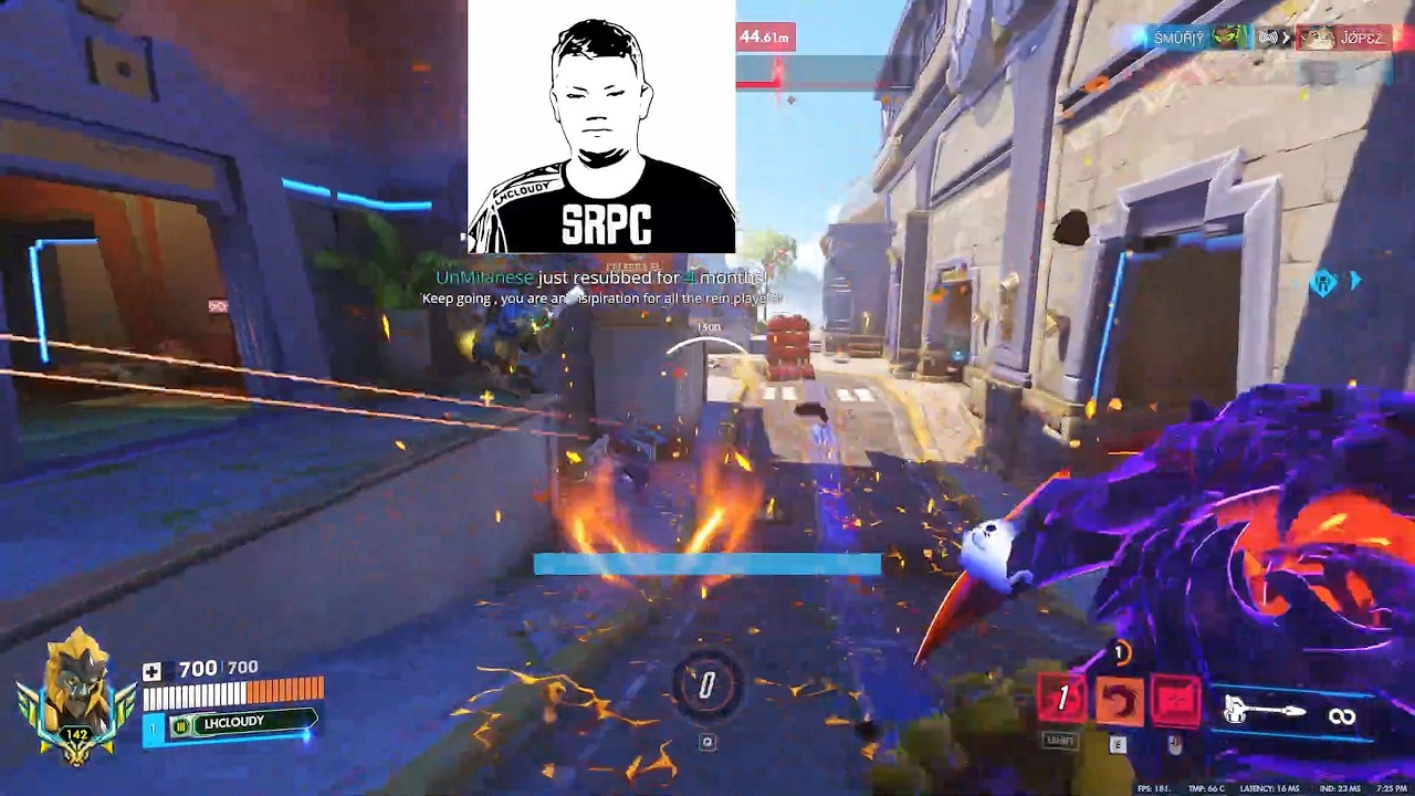 Рейнхардт высшего уровня - LHCLOUDY, геймплей 1-го сезона Overwatch