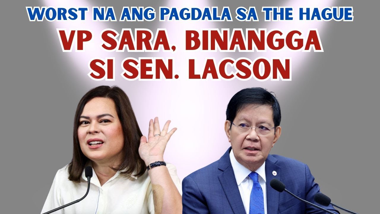 VP SARA BINANGGA SI SEN. LACSON