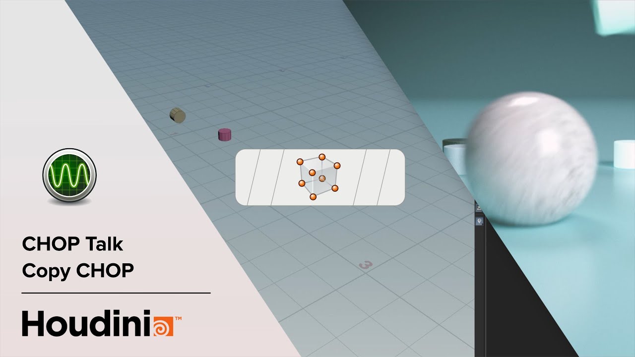 Houdini CHOP Talk 5 - Copy Chop