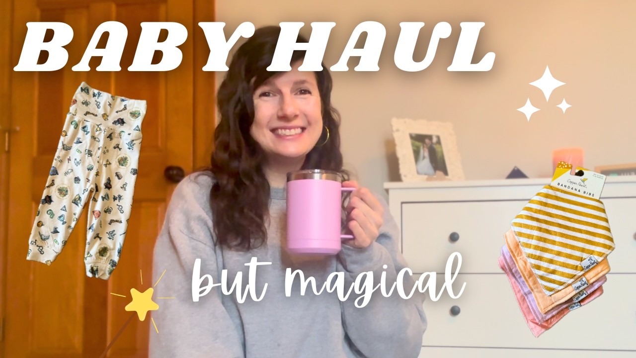 Copper Pearl Baby Haul | Bibs, Pajamas & a Magical Harry Potter Find ⚡️✨