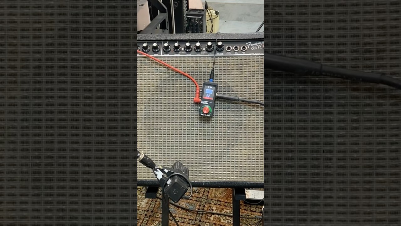 Mooer radar quick demo
