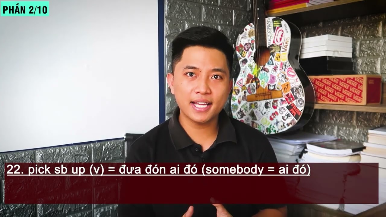 [FULL] 160 CỤM ĐỘNG TỪ TIẾNG ANH THÔNG DỤNG - PHRASAL VERBS