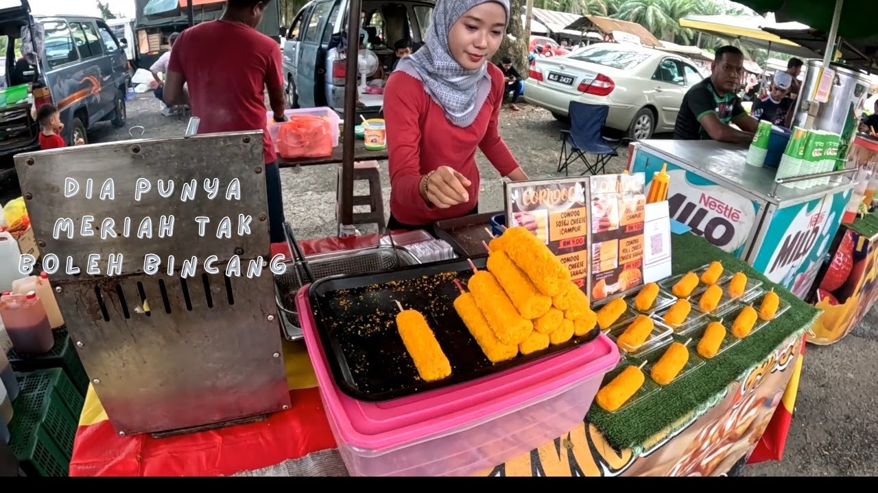 Pasar pagi TERBESAR di Pendang Kedah.Nat Kilang Kecik, Pendang.Malaysia Morning market I street food