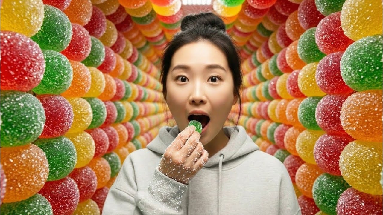 Which Edible Wall Would You Taste First? 😋🍫 Satisfying & Relaxing Eating ASMR