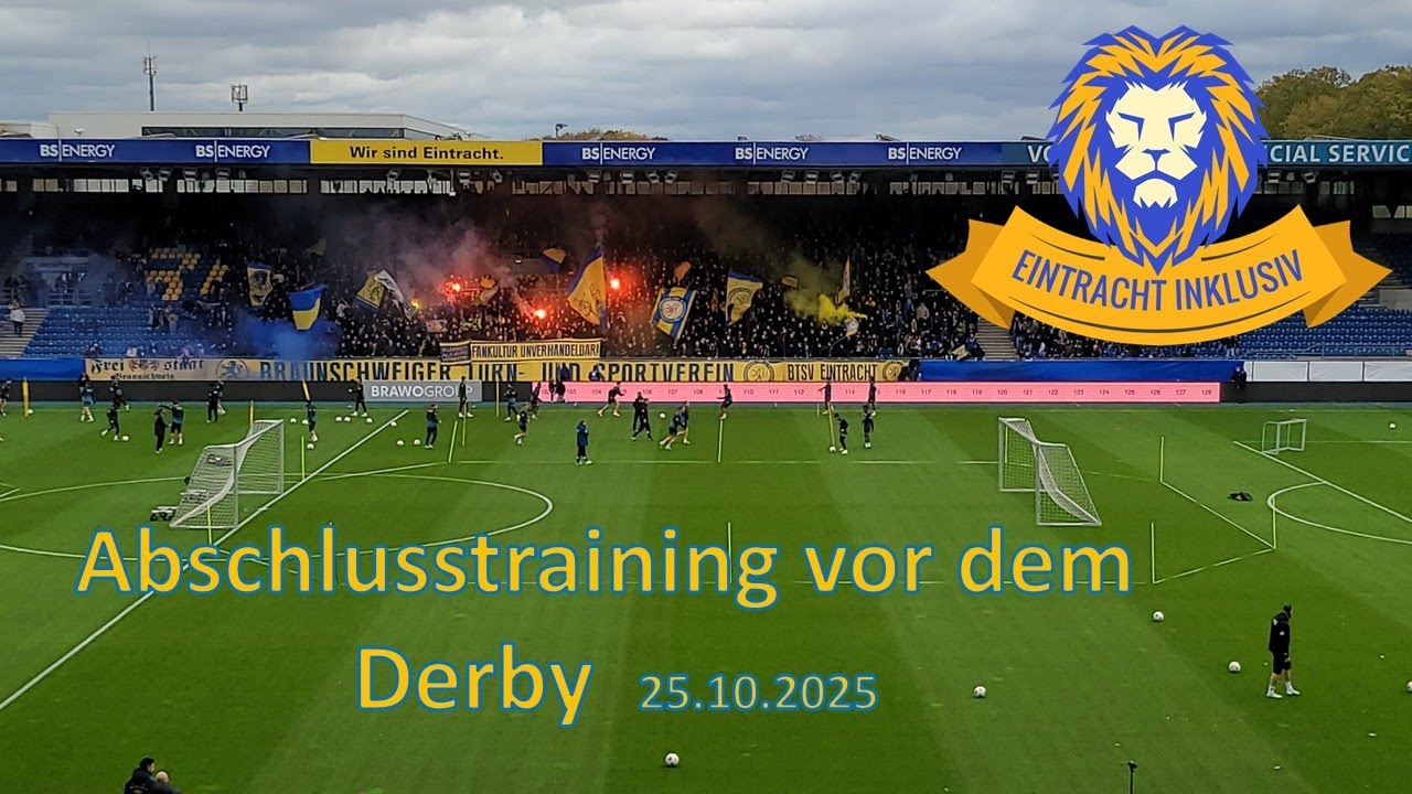 Abschlusstraining vor dem Derby