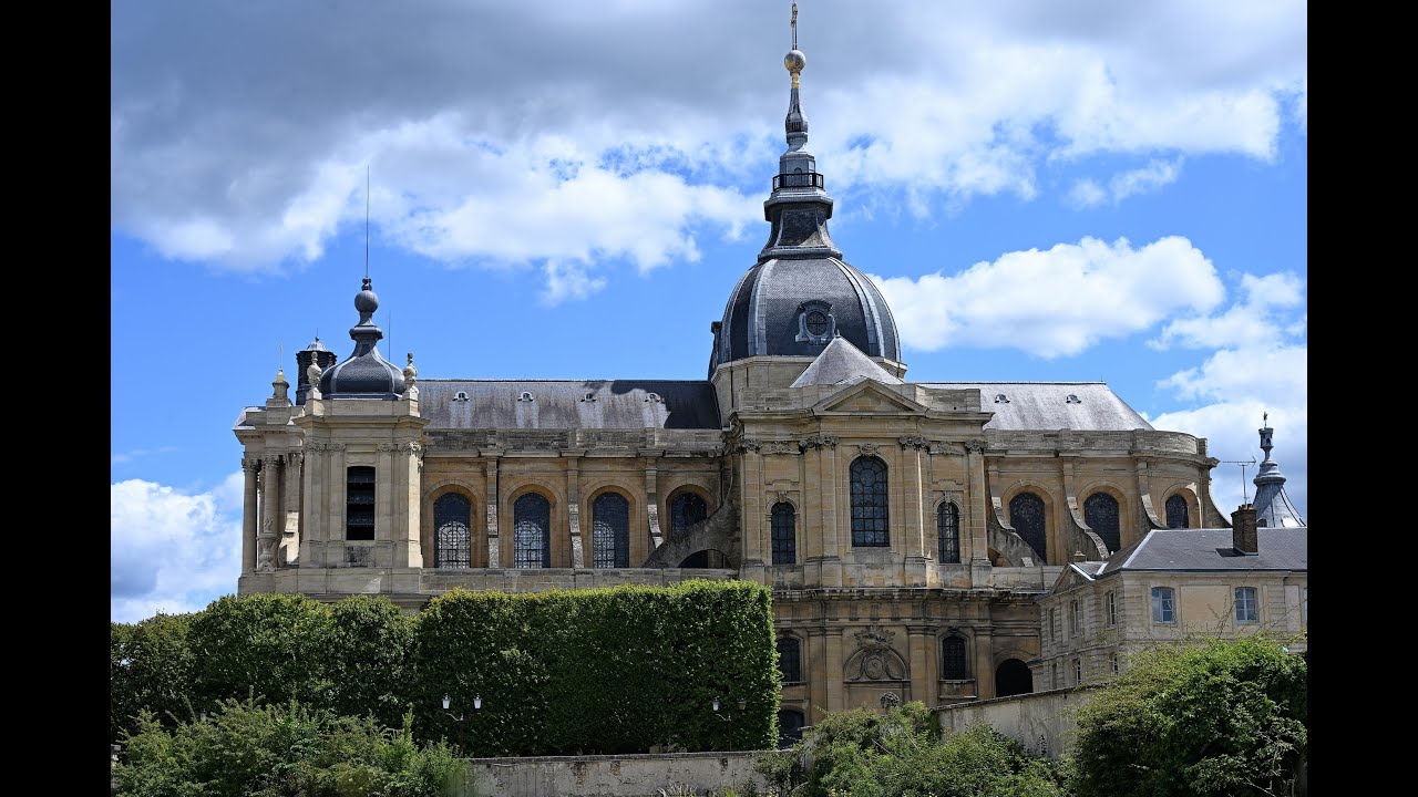 La Cathédrale Saint Louis 4K - Versailles - Région Île de France - France