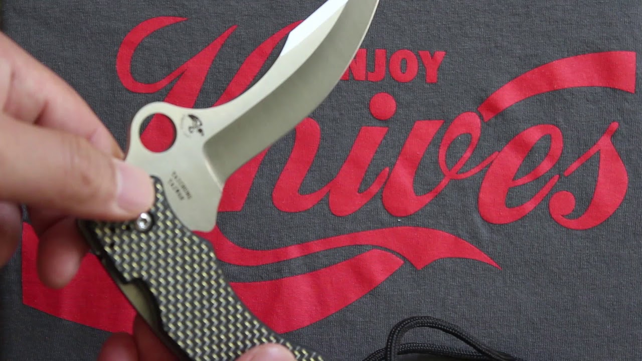 Laci Szabo Knife - One Of Spyderco's Wildest Knives Ever Produced
