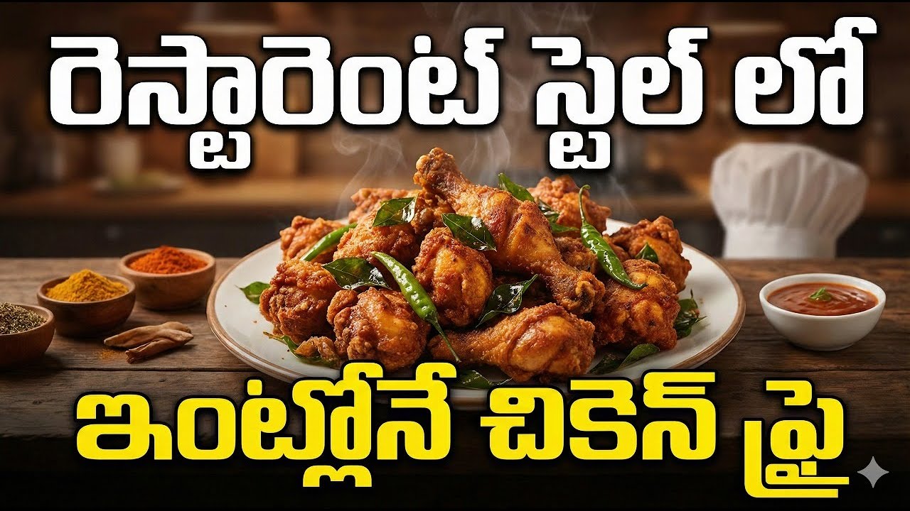 VERY SIMPLE & TASTY CHICKEN FRY / 