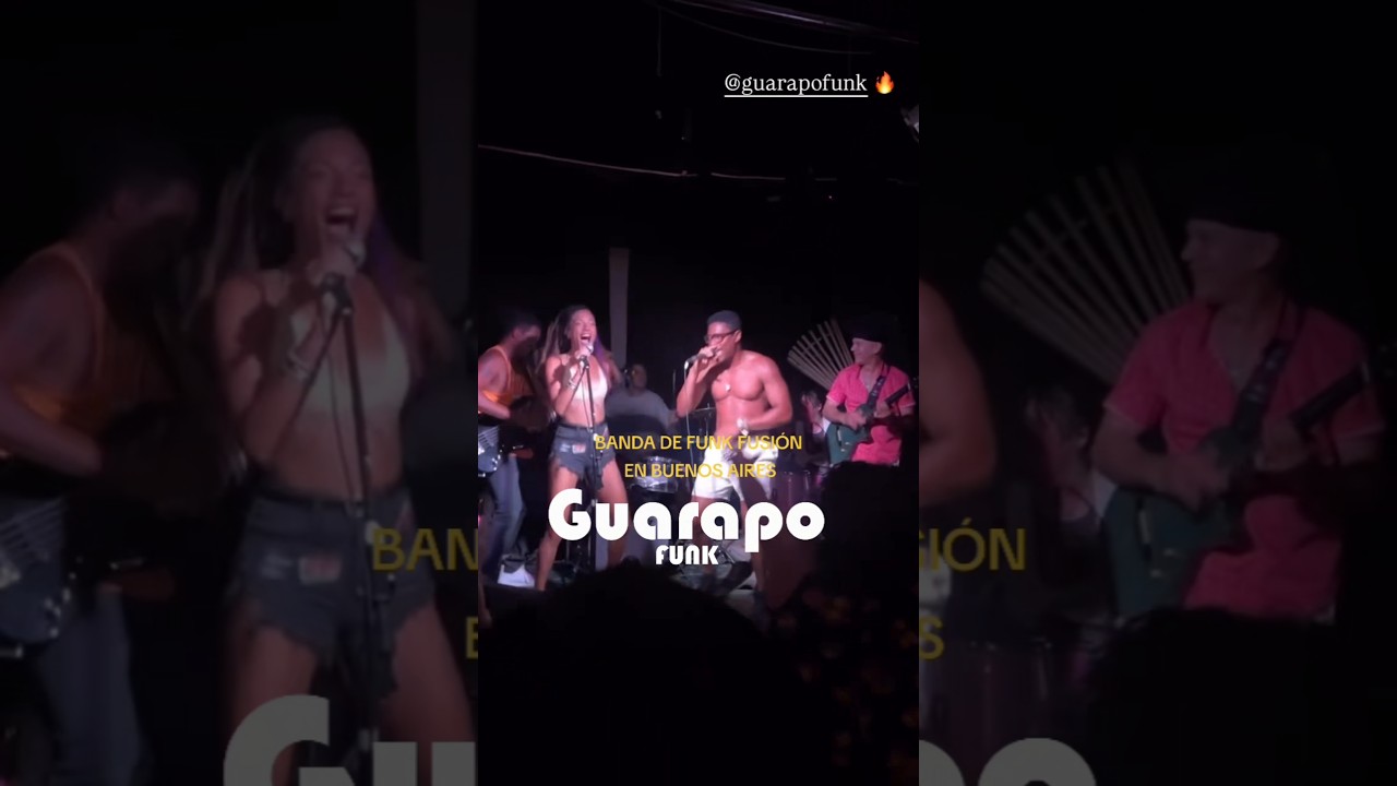 BANDA de FUNK FUSIÓN. Somos Guarapo Funk 