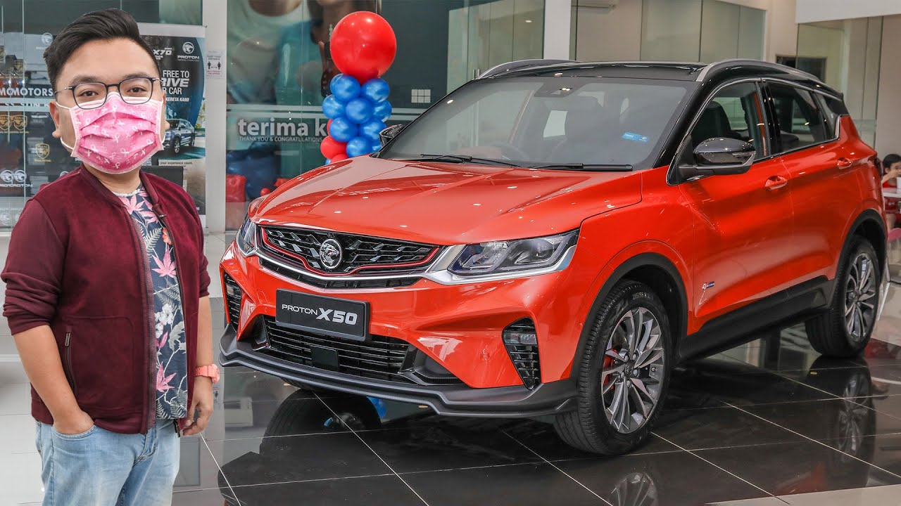 Proton X50 spec breakdown - Standard (RM79k), Executive (RM85k), Premium (RM93k), Flagship (RM103k)