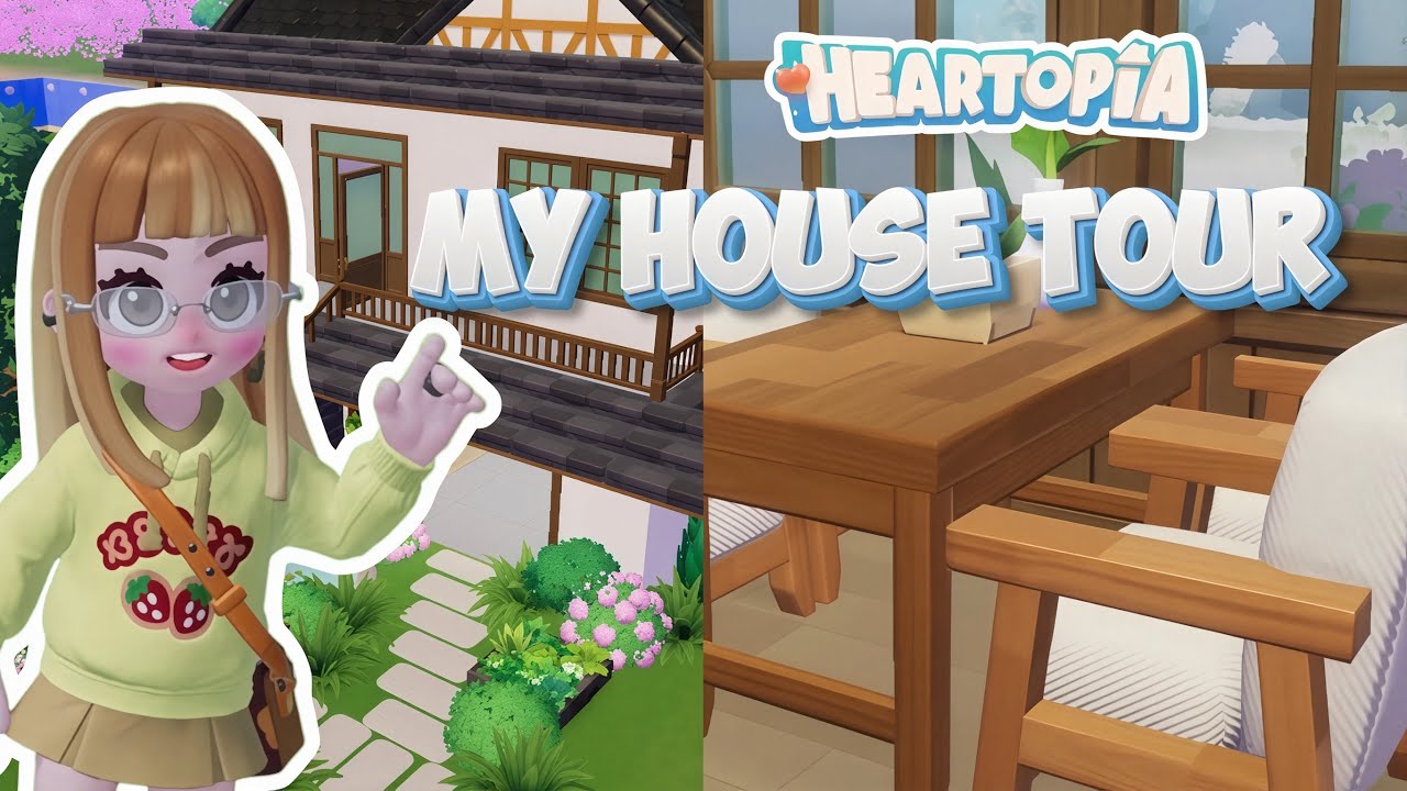 ⋆.˚ My Semi- Japanese House Tour🏠🍣 │ HEARTOPIA RP