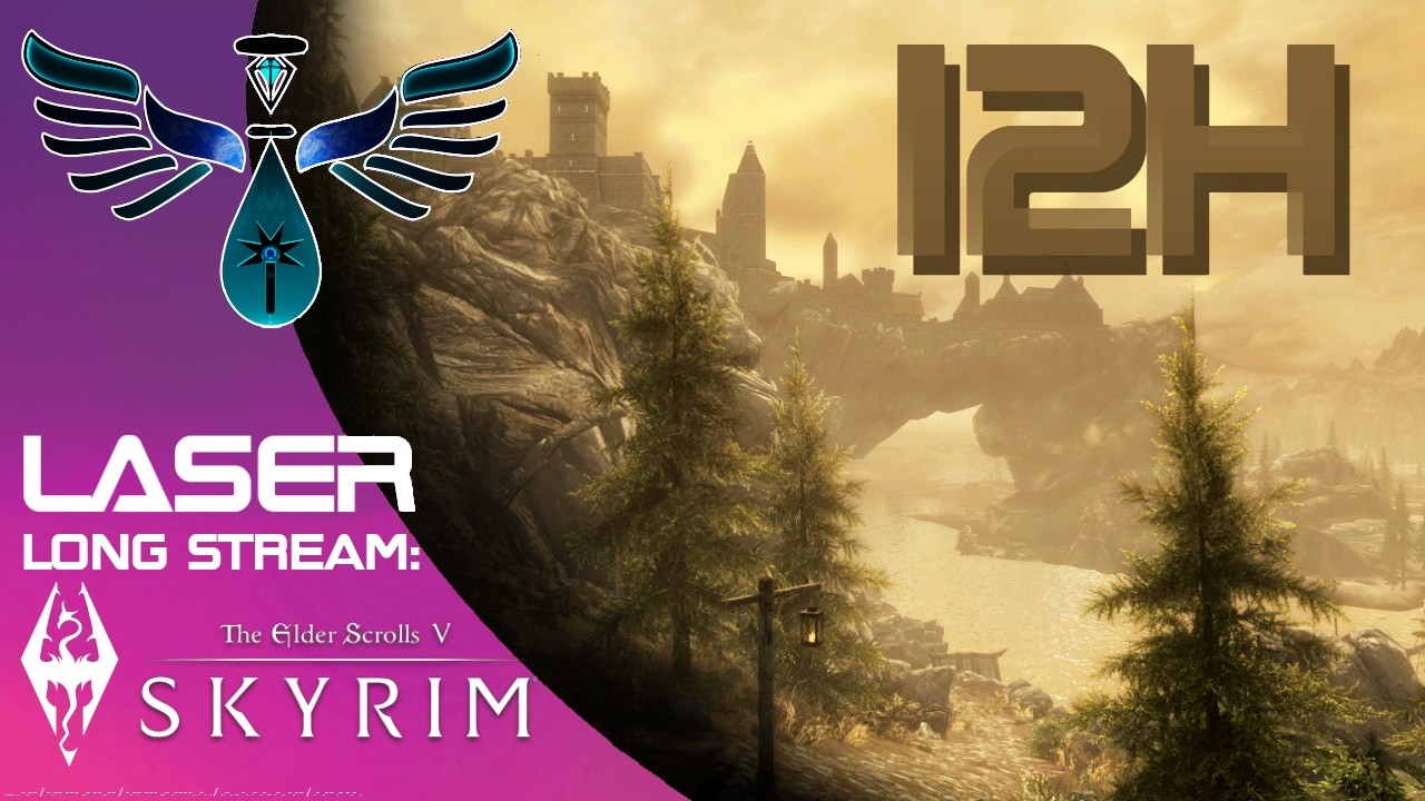 🔴 Dawnguard! 12 Hour Skyrim Playthrough Live Stream - Join in!
