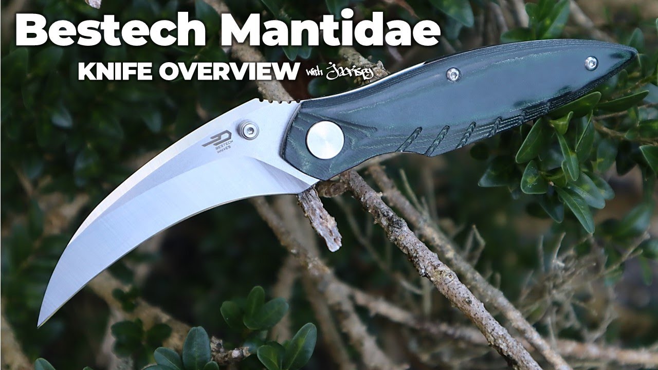 5-минутный обзор складного ножа Bestech Mantidae | Atlantic Knife