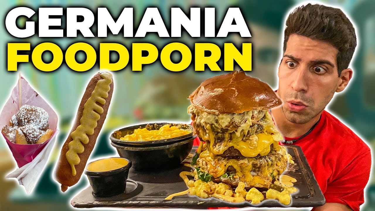 HAMBURGER GIGANTE AD AMBURGO - GERMANIA FOODPORN
