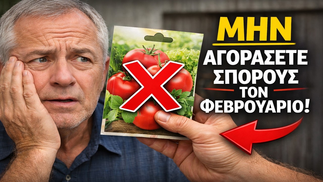 ΜΗΝ ΑΓΟΡΑΣΕΤΕ σπόρους τον Φεβρουάριο, πριν δείτε αυτό! 20 καλλιέργειες για τη συγκομιδή των ονείρων