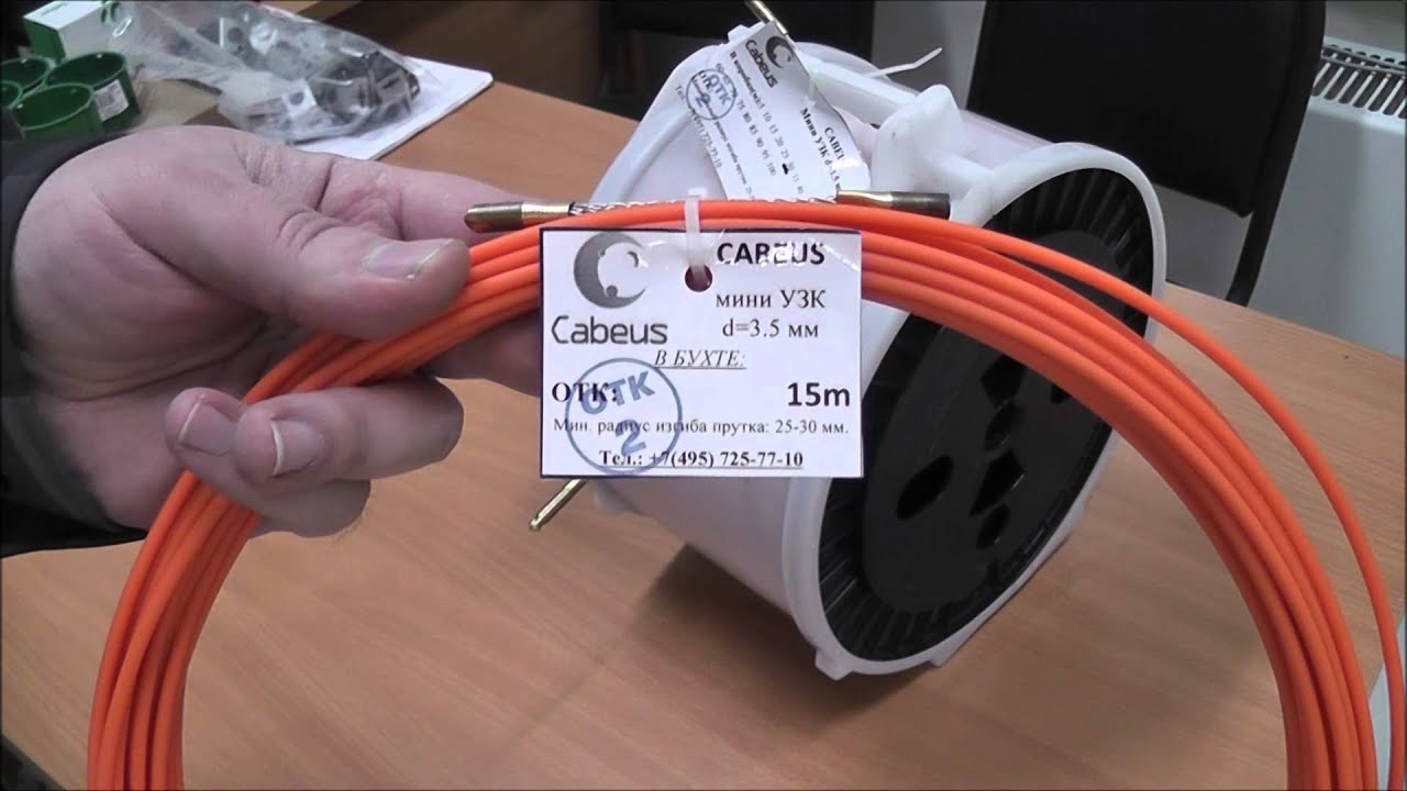 Протяжка для кабеля Cabeus. Миниобзор.