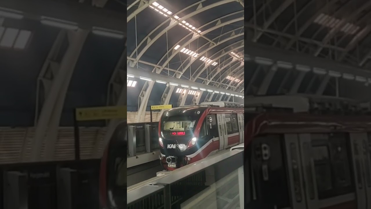 LRT CIBUBUR LINE Dukuh Atas Harjamukti #lrtjabodebek #lrtjakarta
