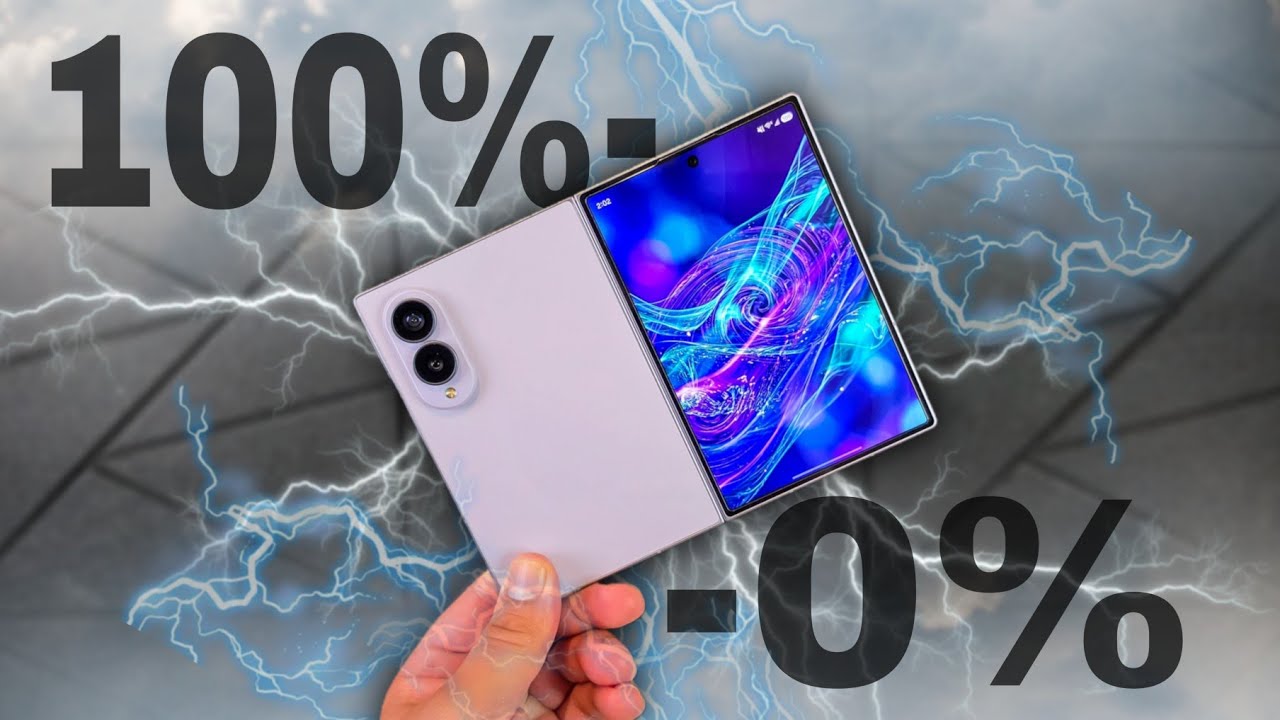 Тест аккумулятора Samsung Galaxy Z Fold 8 в реальных условиях: целый день использования!