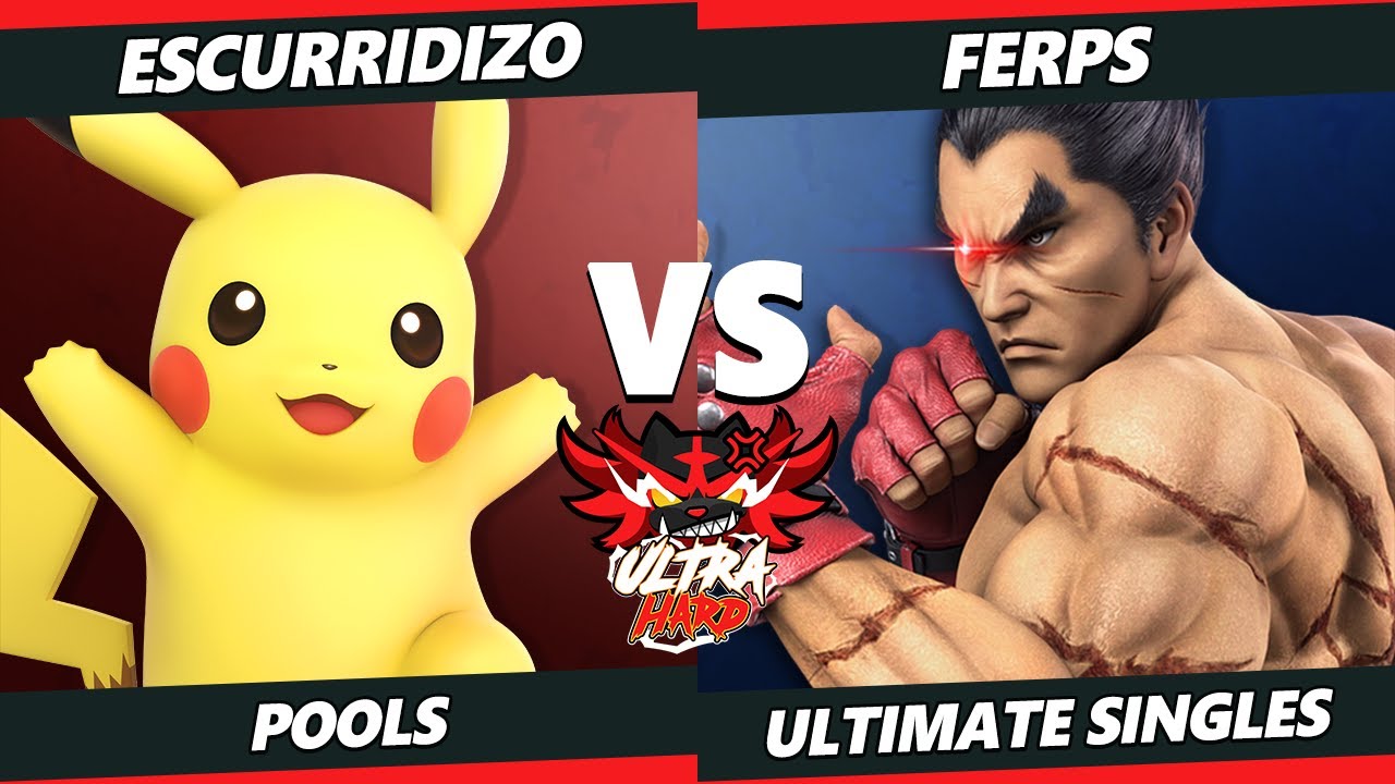 Ultra Hard - Escurridizo (Pikachu) Vs. Ferps (Kazuya) SSBU Ultimate Tournament