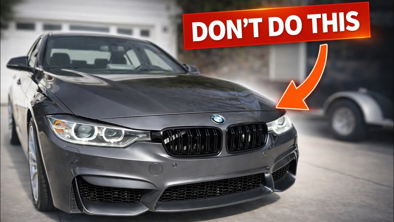 Installing an M3 Bumper on My BMW F30 (Watch This First)