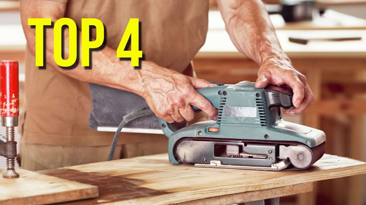 TOP 4 : Meilleure Ponceuse à Bande 2023