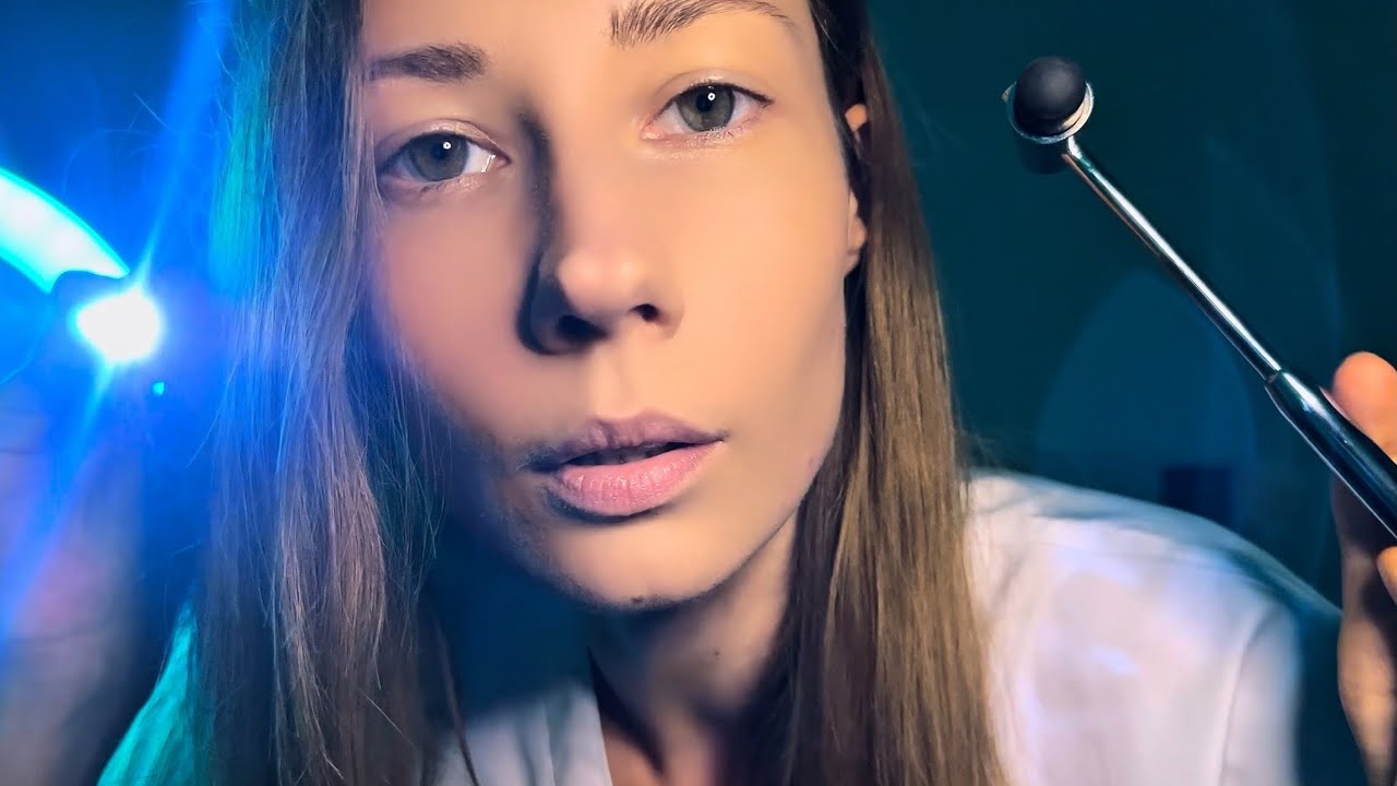 ASMR Cranial Nerve Examination for Sleep & Relaxation 😴