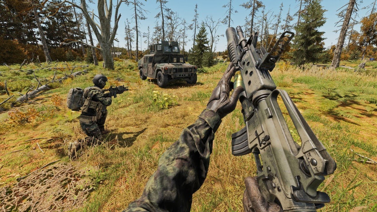 Arma Reforger FUN!!! Come Join Up...