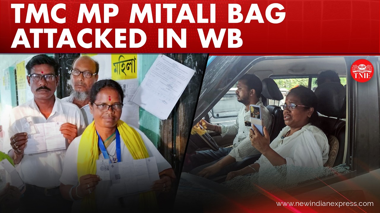 TMC MP Mitali Bag attacked, her car vandalised allegedly by BJP
