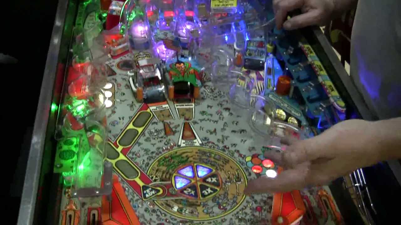 #226 Williams CYCLONE Pinball Machine furnished with LED's TNT Amusements