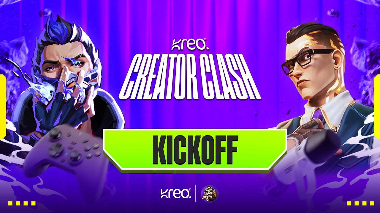 🏆KREO Creator Clash DAY 2🔥16 Creators Battle! WIN a MOUSE DAILY #valorantlive  #giveaway #kreosphere