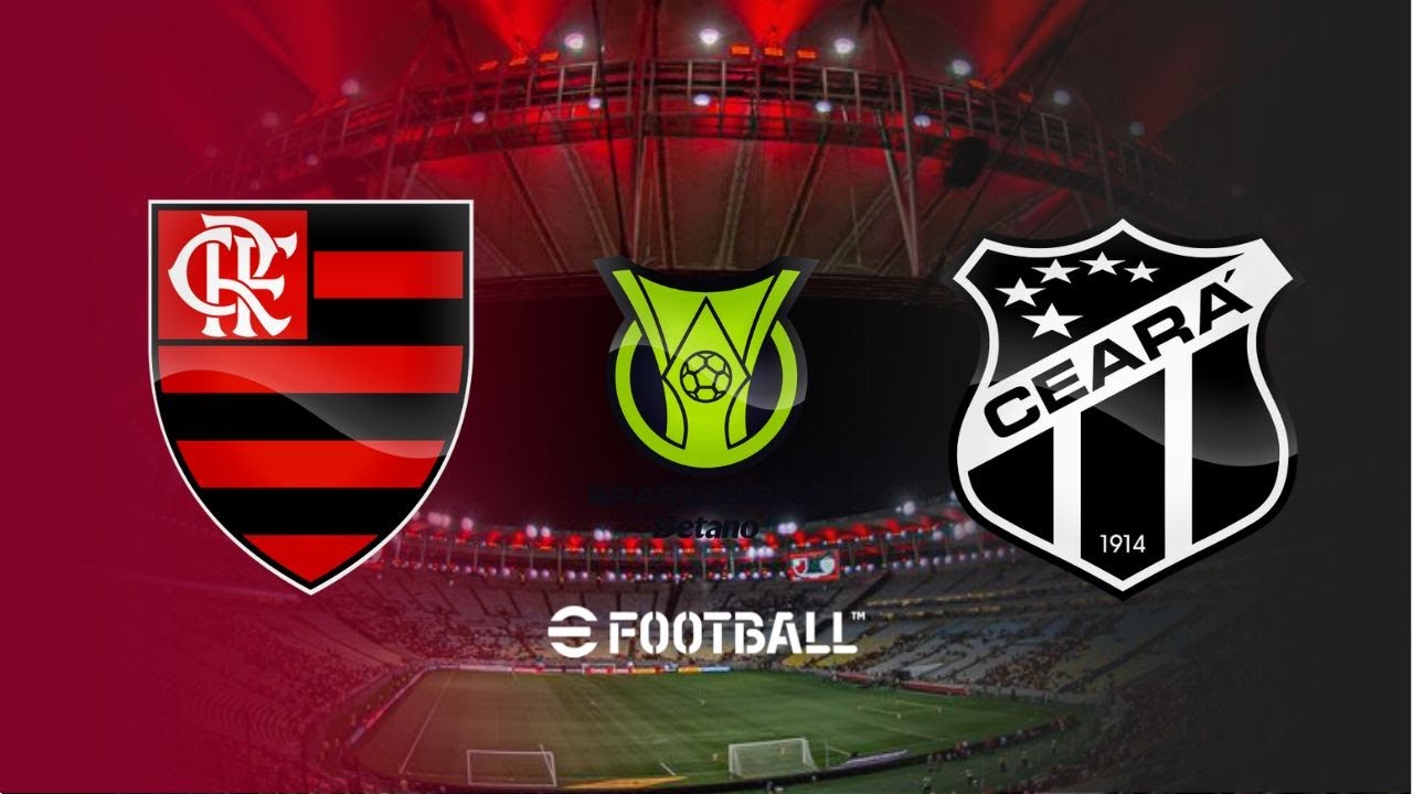 FLAMENGO X CEAR&Aacute; - BRASILEIR&Atilde;O 2025 - GAMEPLAY REALISTA [PES 21 MOD GOGOSZ PATCH] FULL HD