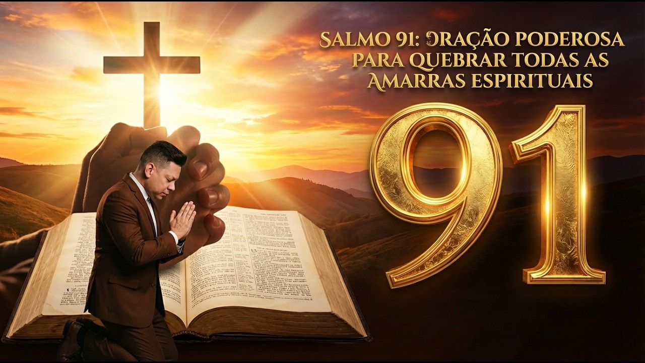 SALMO 91: ORAÇÃO PODEROSA PARA QUEBRAR TODAS AS AMARRAS ESPIRITUAIS